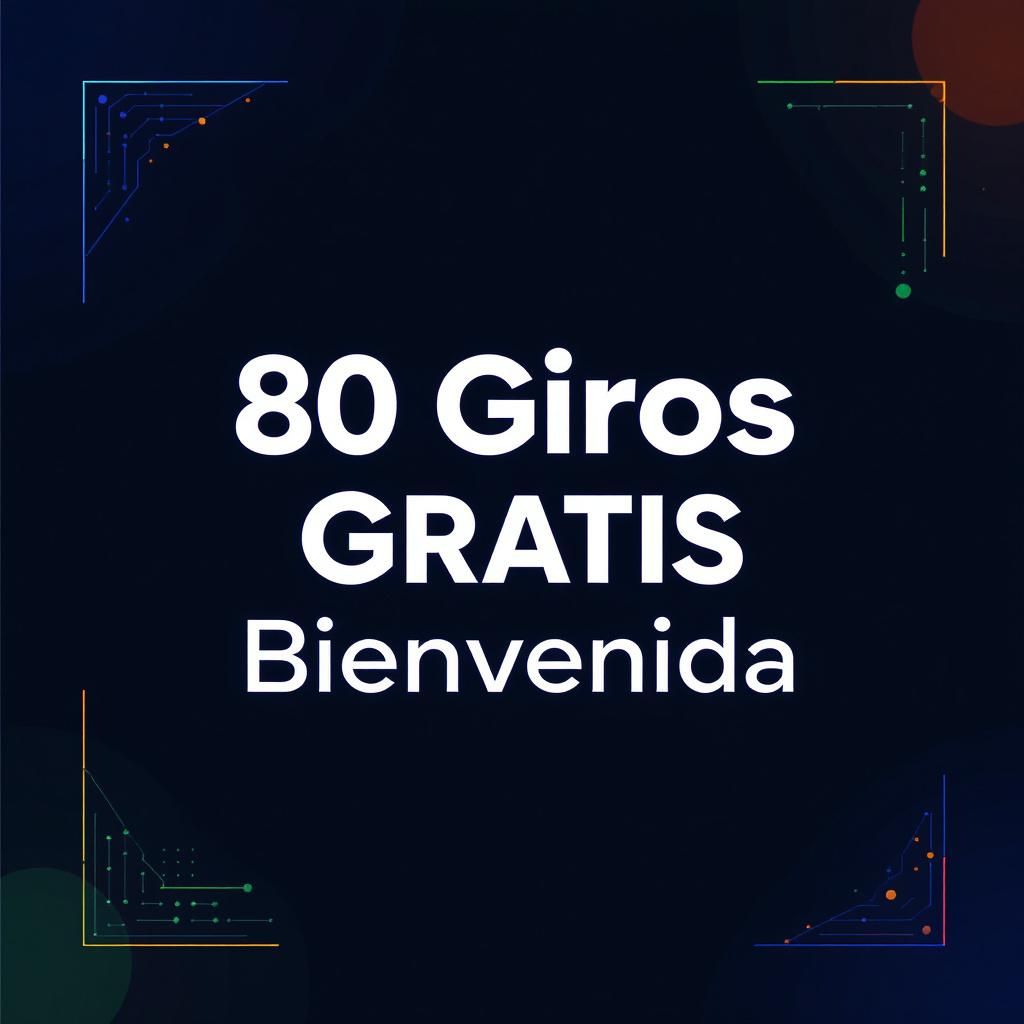 80 Giros Gratis Bienvenida